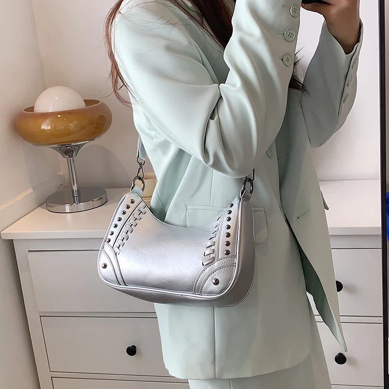 

Fashion Women's Shoulder Bags Purses and Handbags Luxury Designer Cosmetic Messenger Bag High Quality The New Weave Female Bag