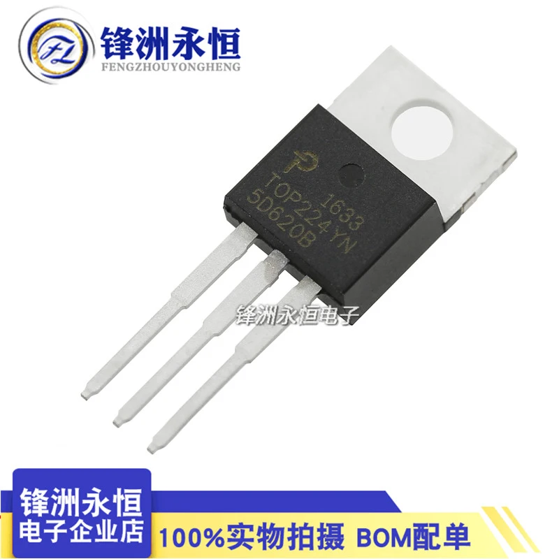

(10pcs) 100% New TOP221YN TOP223YN TOP224YN TO-220 Switch power supply voltage stabilization management chip