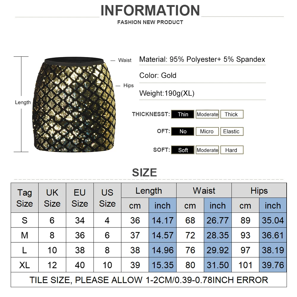 Skirts Women Fish Scales Printed A-line Chic Korean Mini Hip-skirt Stylish Party Skirt Womens Faldas Feminina Glitter Streetwear | Женская