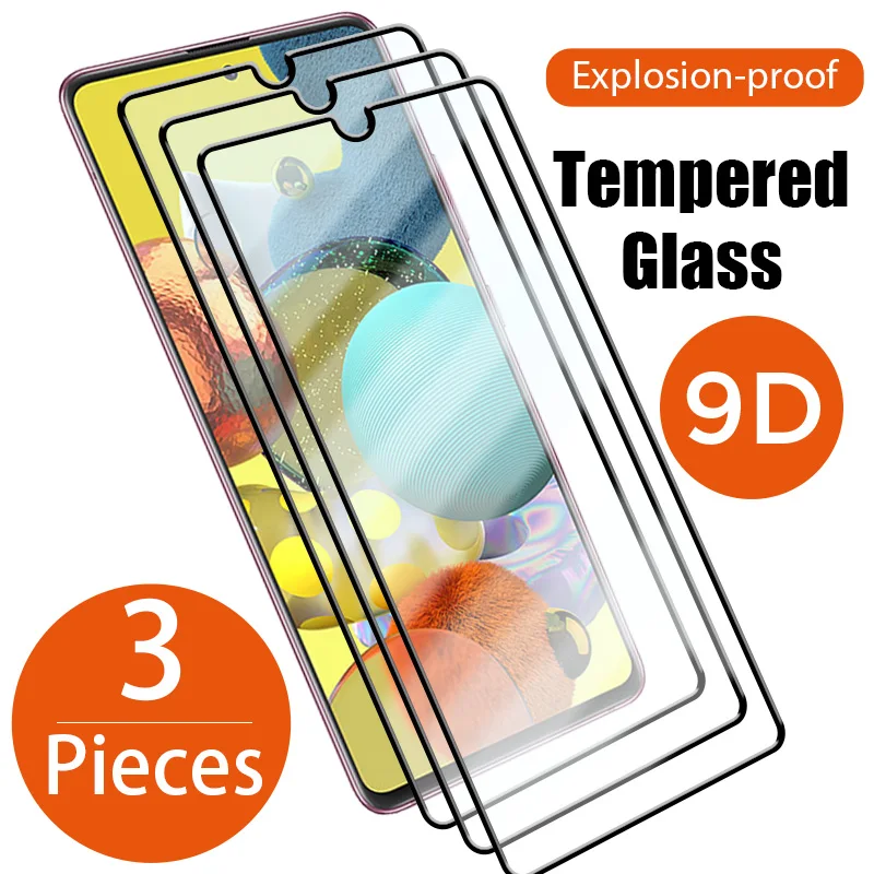 

Защитное стекло для Samsung A52 A32 A72 A12 A22 A42 A52S 5G A50 A70 A13, 3 шт., Защита экрана для Samsung A51 A71 A21 A31, стекло