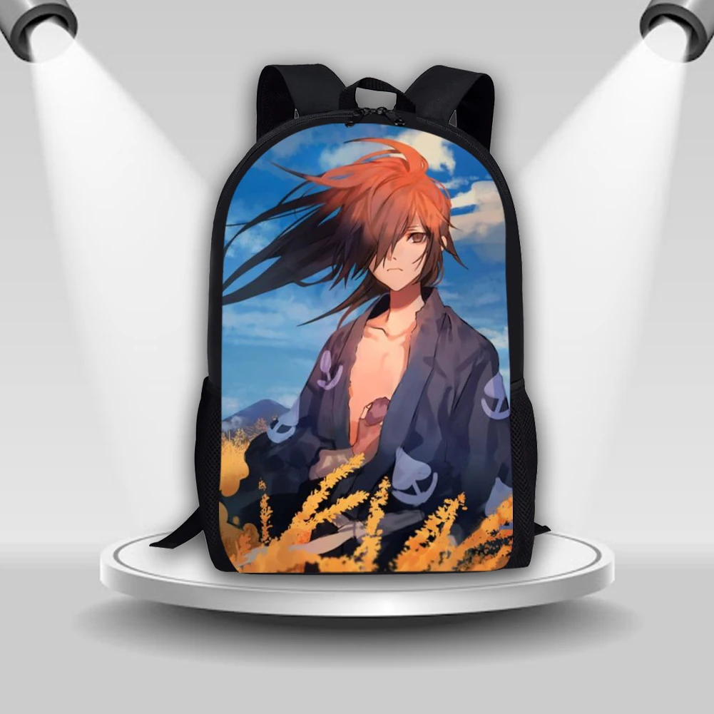 

Coloranimal сто призрак Мару сломанная рука горячая кровь аниме крутая легкая школьная сумка с одной сеткой Мужская Персонализированная Хлопков...