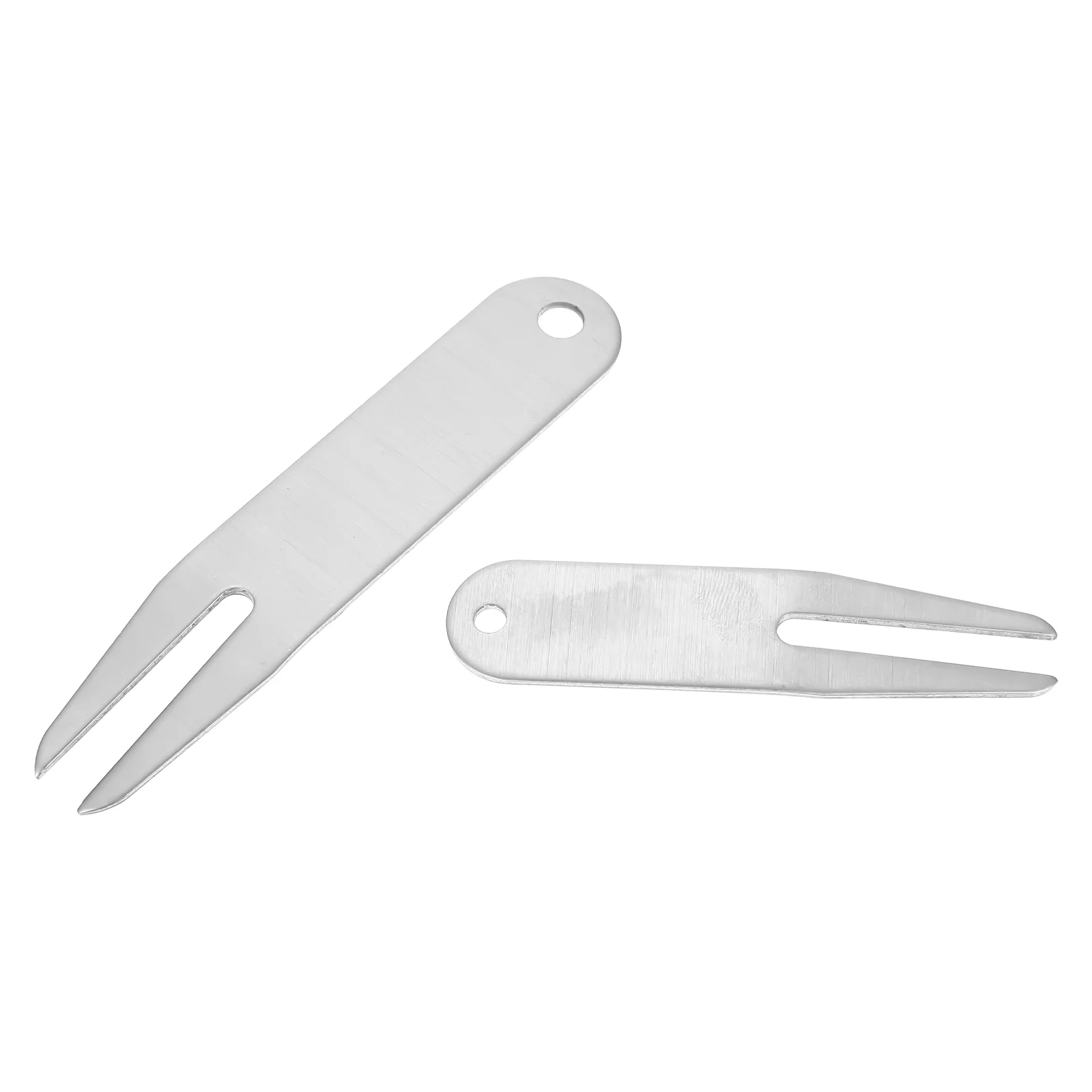 

2PCS Outdoor Golfs Forks Golfs Stainless Steel Training Tools Golfs Divot Tools
