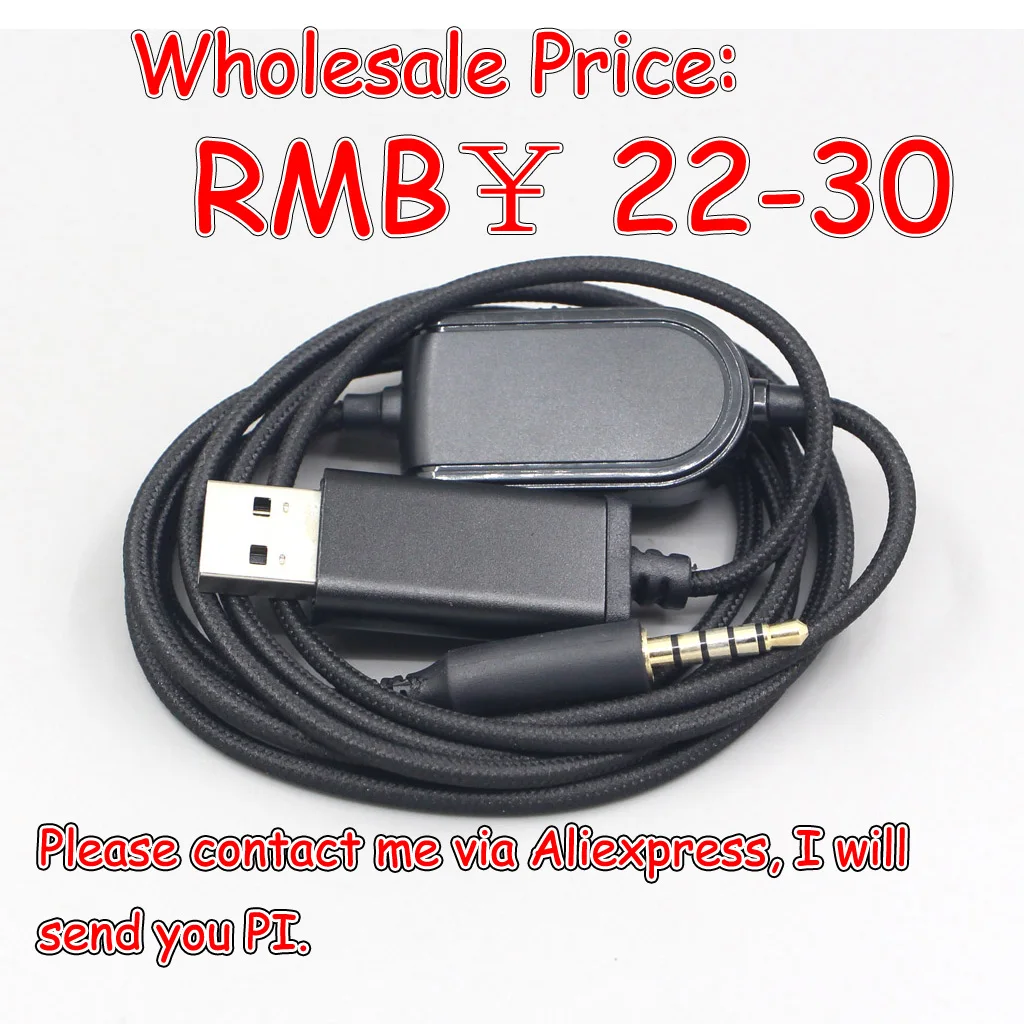 100 шт. USB-кабель для наушников Logitech Astro A10 A40 A30 A50 Xbox One Play Station PS4