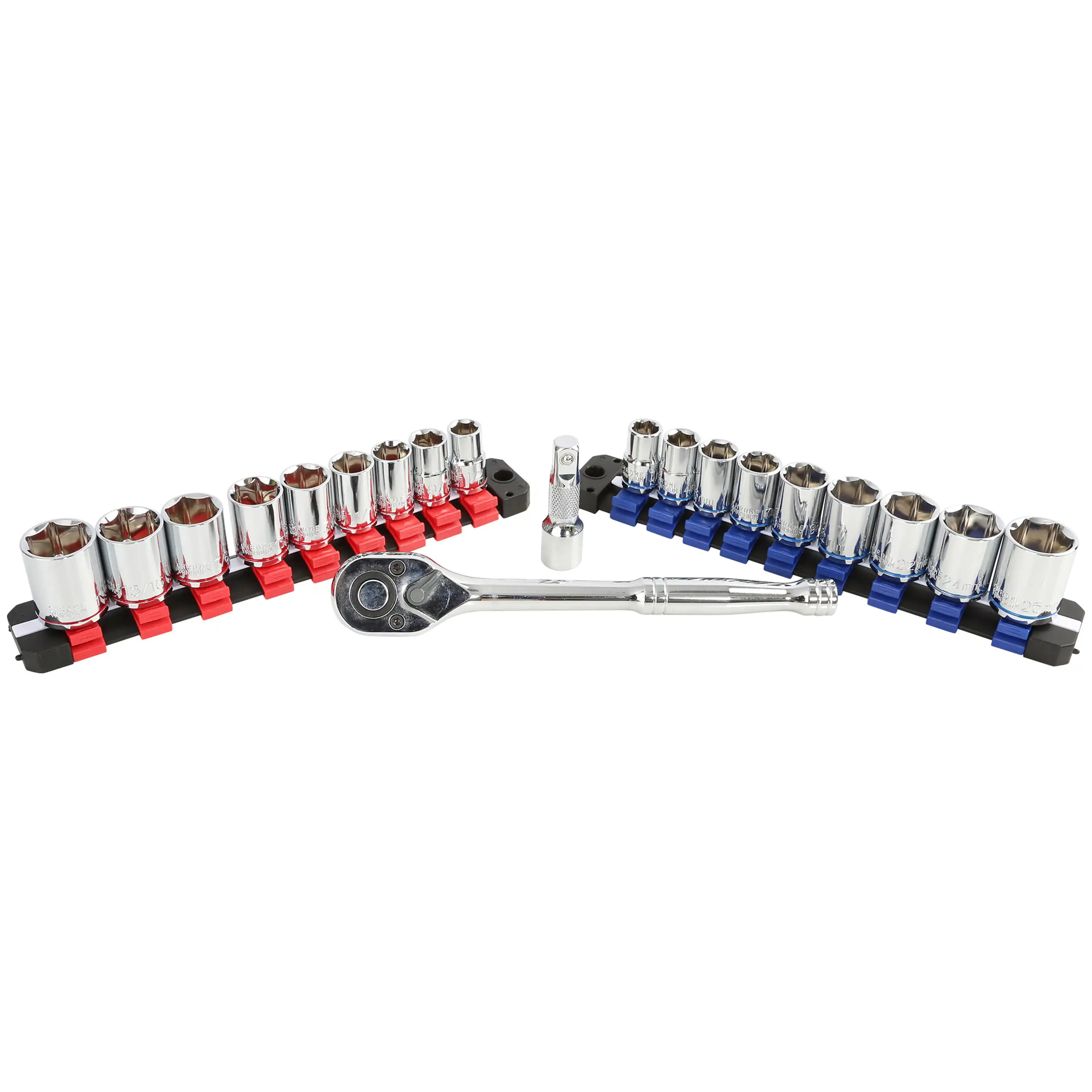 

22-Piece 1/2-Inch Drive Ratchet and Socket Set