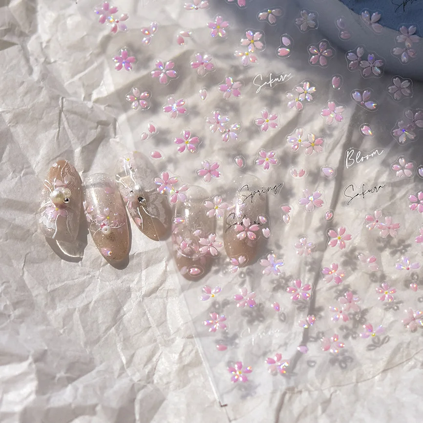 Наклейки для дизайна ногтей в ассортименте