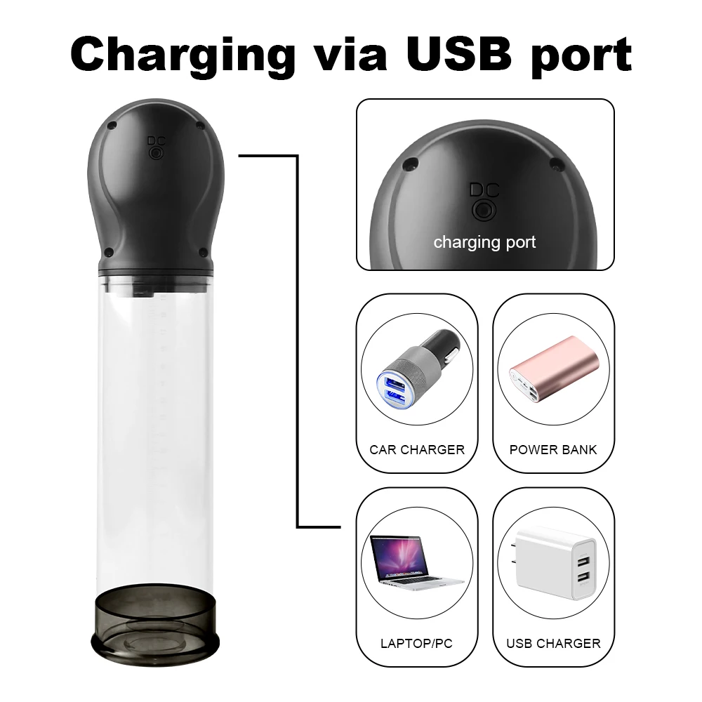 Электрический пенис увеличивающий Мужской вакуумный насос водяной спа