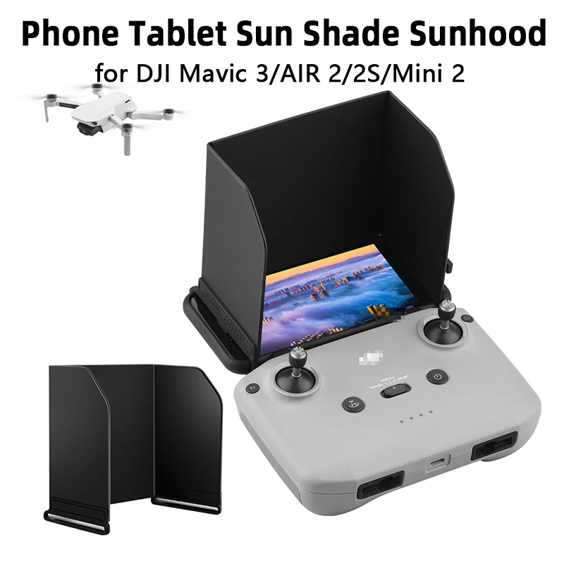 Солнцезащитный козырек для телефона и планшета DJI Mavic 3/AIR 2/2S/Mini 2/3 PRO складной