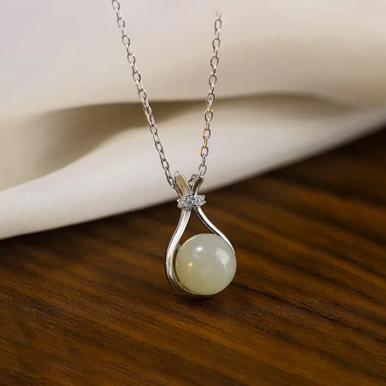 Модное легкое роскошное нишевое ожерелье из титановой стали женское