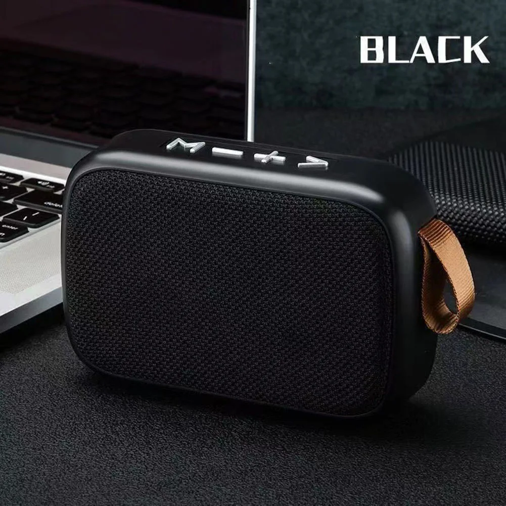 Фото Мини-тканевые беспроводные колонки Bluetoot H 5,0, портативные спортивные аудиостереофоны на открытом воздухе, поддержка TF-карты может поиска радиостанций №2