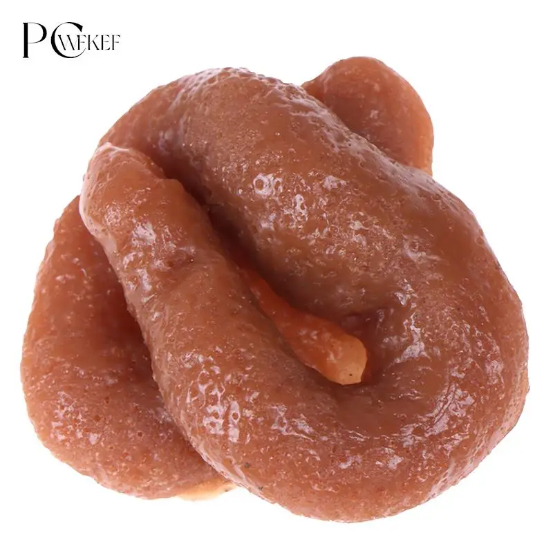 

1pc Realistic Funny Toys Fake Poop Piece of Shit Prank Antistress Gadget Toys Joke Tricky Toys Mischief Turd Realistic Shit Gift