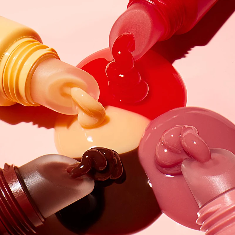 Увлажняющий пептидный блеск для губ прозрачная Желейная Сыворотка зеркальная