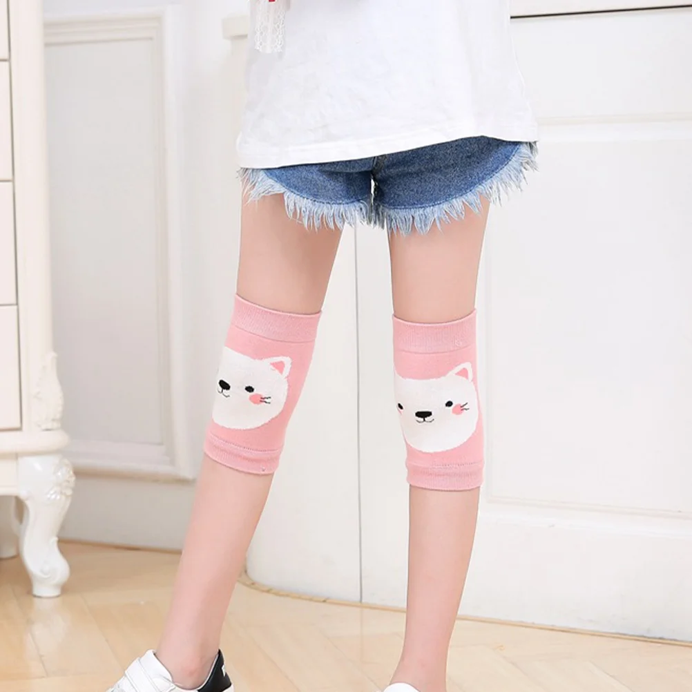 

1 Pair Baby Crawling Knee Pads Toddlers Knee Pads Crawling Knee Protectors Cotton Crawling Knee Pads