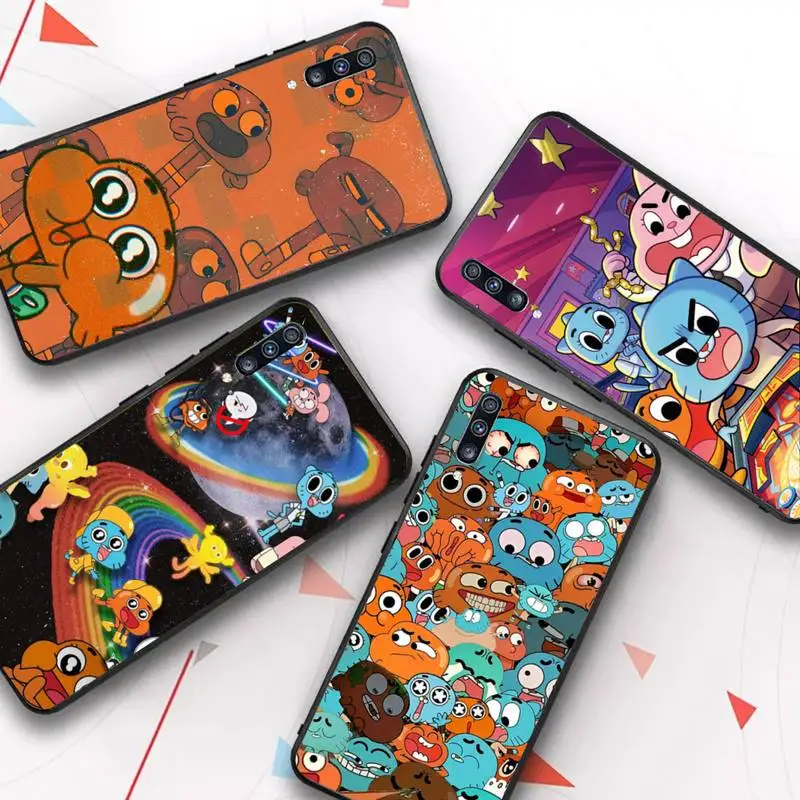 

Anime-World-of-Gumball Phone Case for Samsung A51 01 50 71 21S 70 10 31 40 30 20E 11 A7 2018