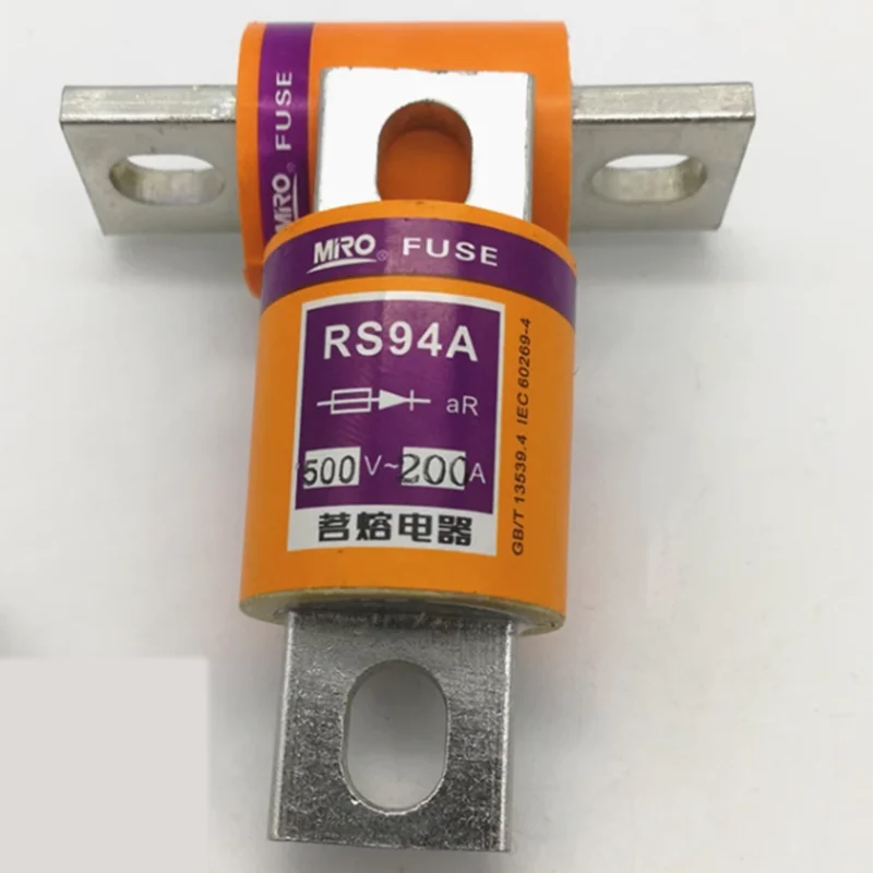 RS94A 500V Быстрый предохранитель RS94A-500V/250A 200A 160A 150A 125A 120A 100A 80A