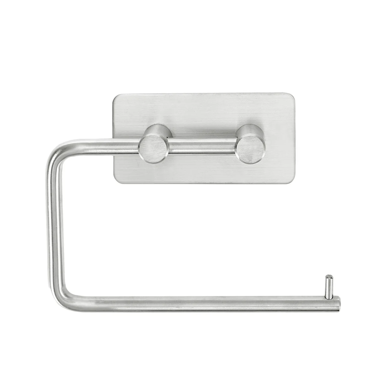 

Self Adhesive 304 Stainless Steel Holder Storage Bathroom Kitchen Paper Towel Dispenser Stick On Sticky Tissue