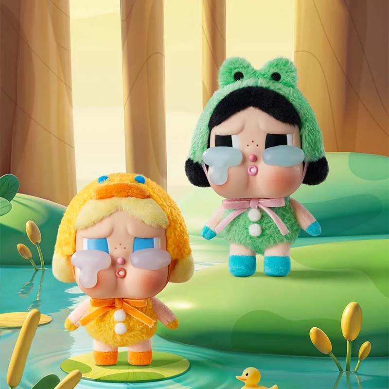 Подлинная серия Crybaby Crying Again фигурки слепая коробка милая виниловая кукла игрушка