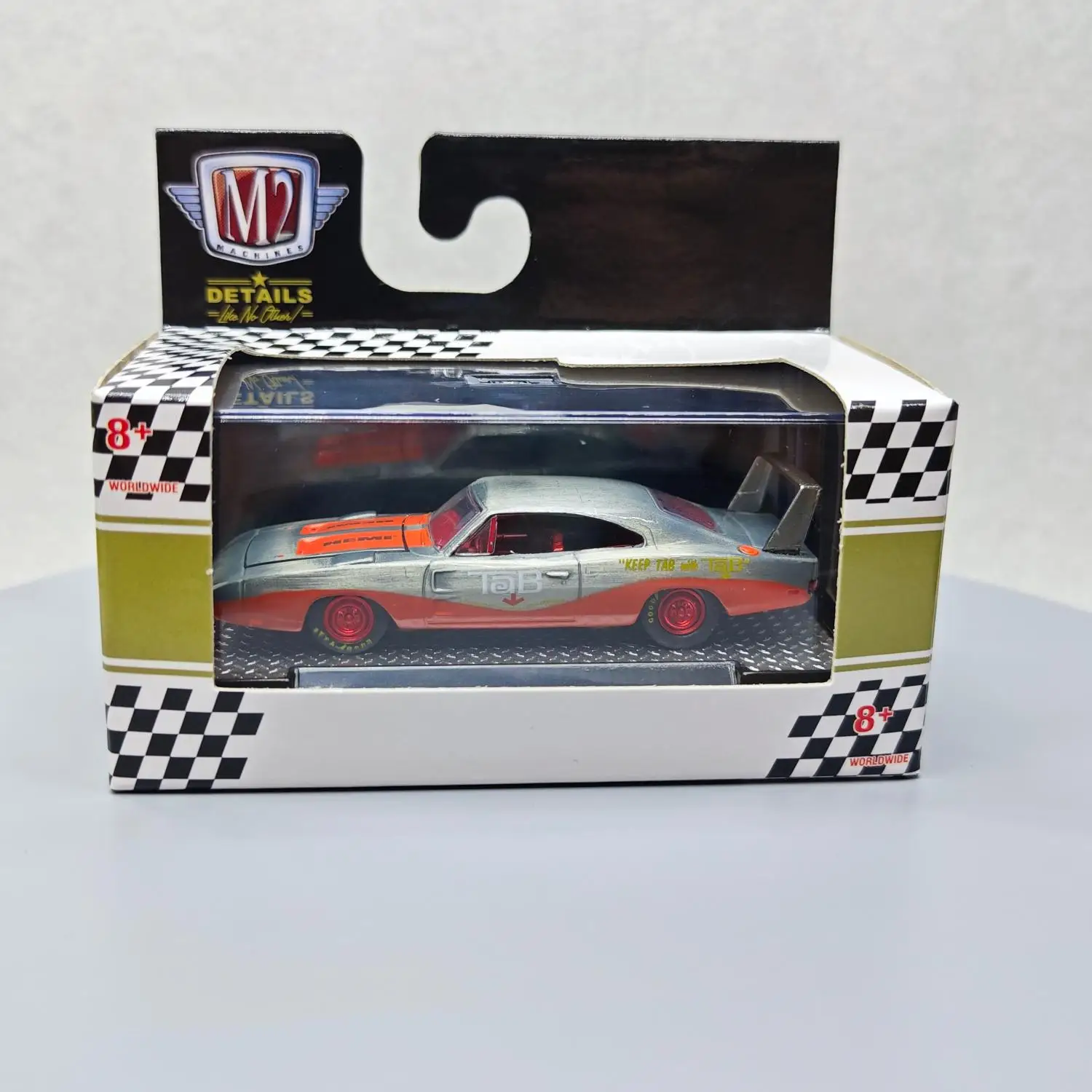 Машины M2 1:64 1969 Dodge Warhorse Daytona лак скрытое издание