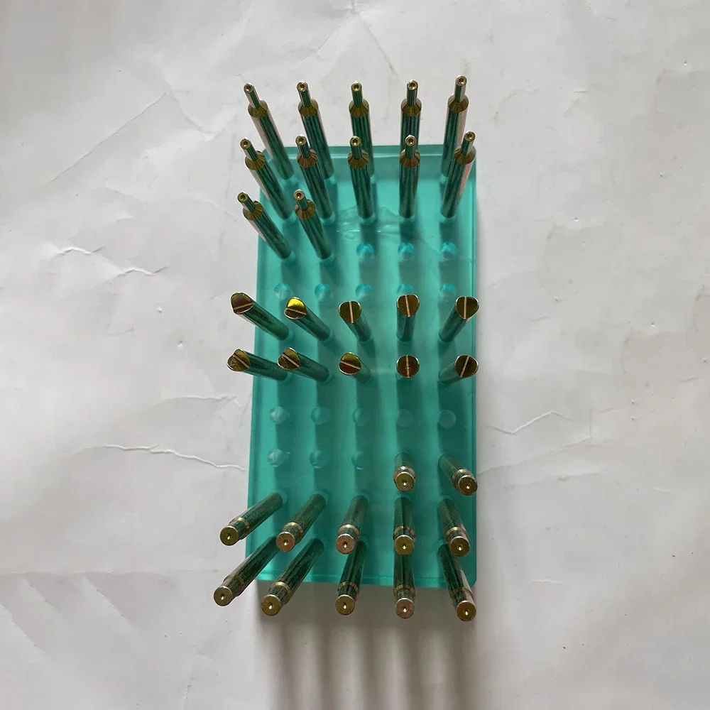 34 шт. набор высокоточных палочек для драгоценных камней диаметр 6 мм длина 65