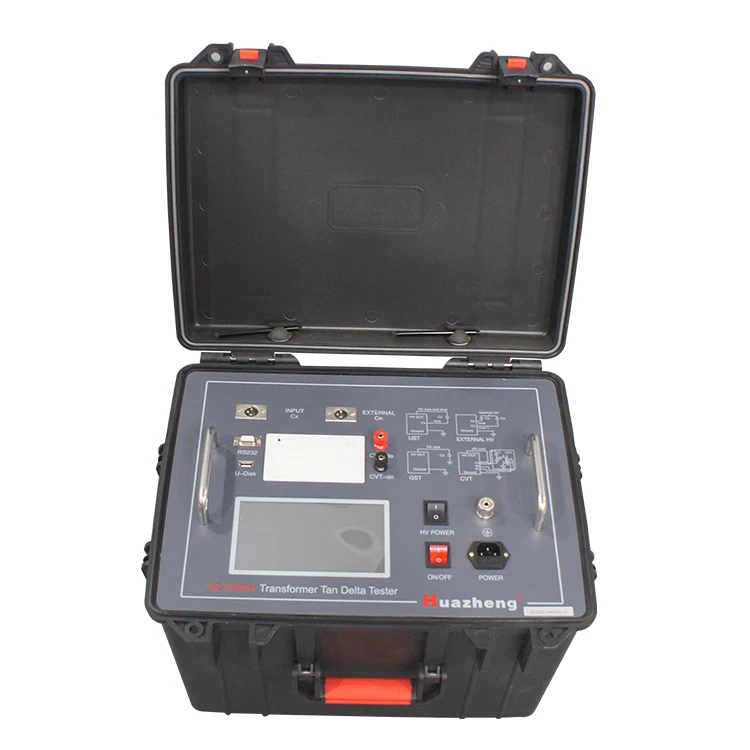

Huazheng Electric portable capacitance and tan delta tester transformer capacitance & dissipation factor test set