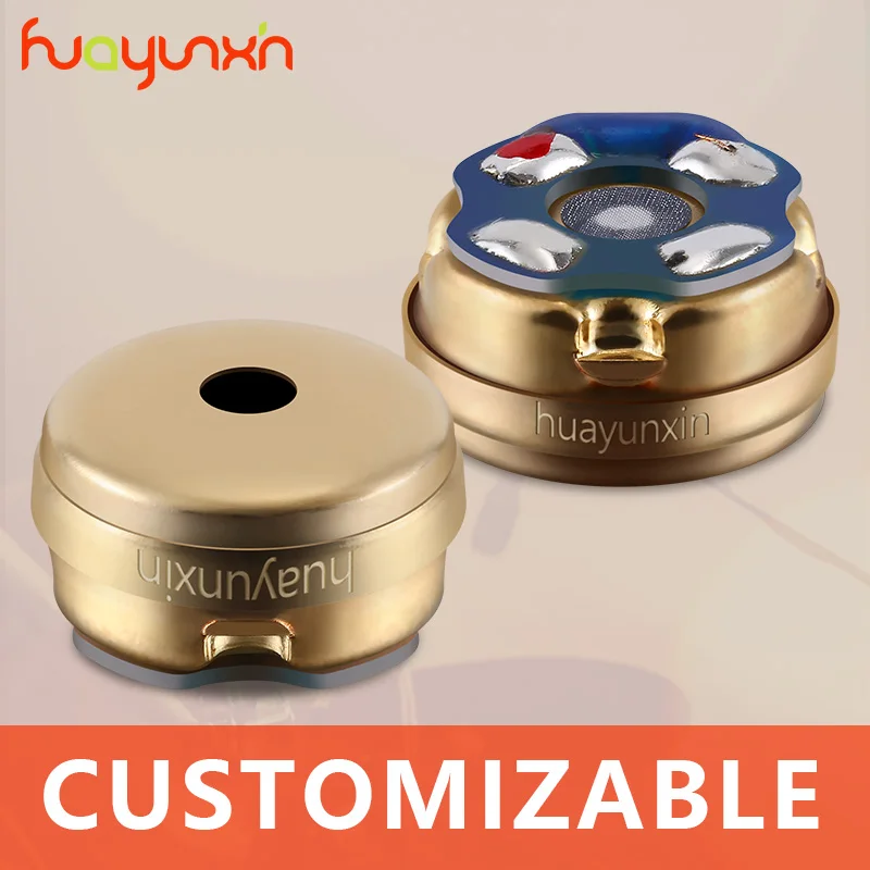 Фото Huayunxin 2PCS 10MM 16Ohm графеновой мембраны наушники динамический диск Bluetooth TWS наушники DIY тяжелый бас сопрано IEM динамик блок №2