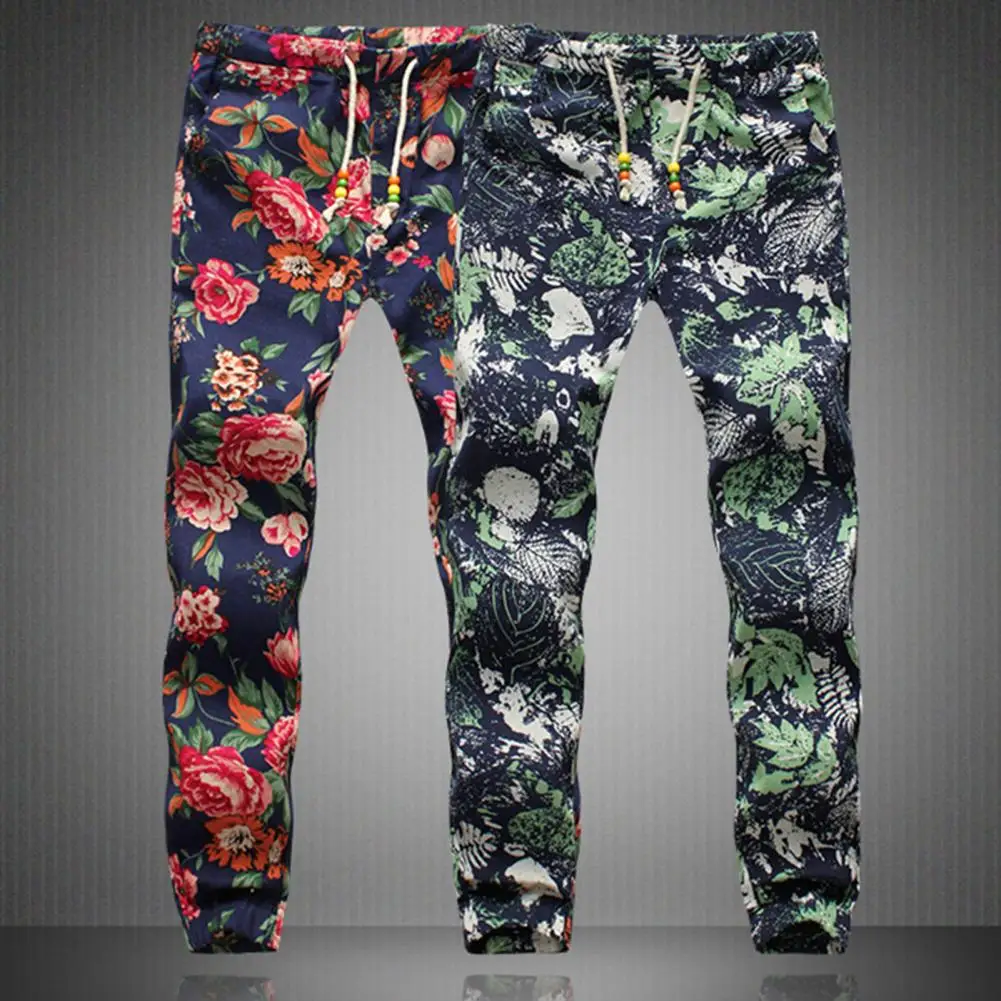 

Trendy Spring Pants Retro All Match Cool Leisure Spring Pants Men Trousers Comfortable