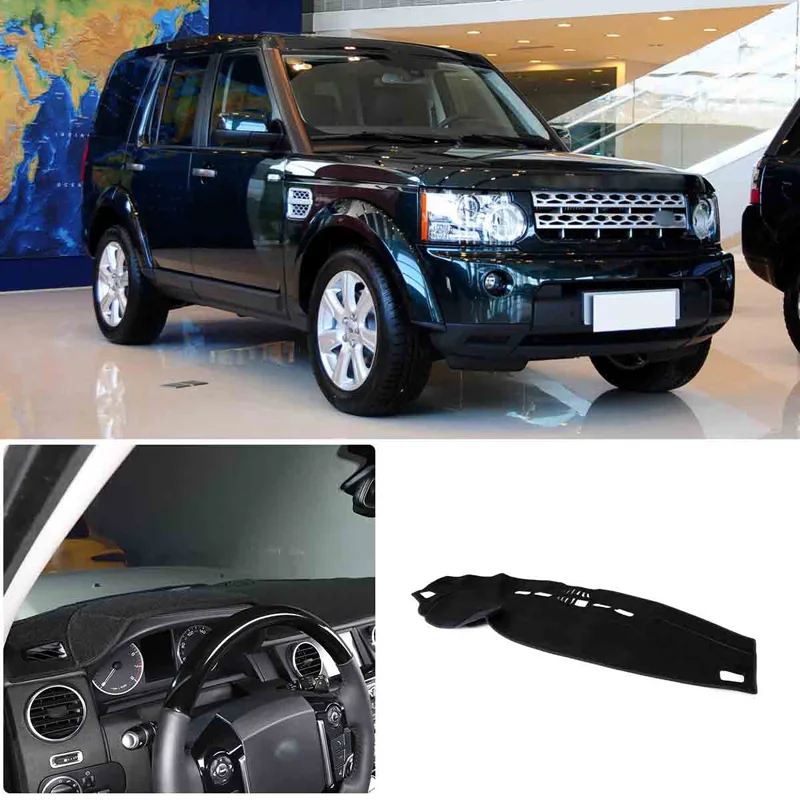 

Для Land Rover Range Rover Sport/Discovery 3/Discovery 4 2010-2013, Стайлинг автомобиля, панель для приборной панели с защитой от света, центральная консоль, Солнцезащитный коврик
