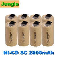 quality sc 2800mah 1 2v battery ni cd rechargeable batteries for makita bosch bd hitachi metabo dewalt for electric screwdriver