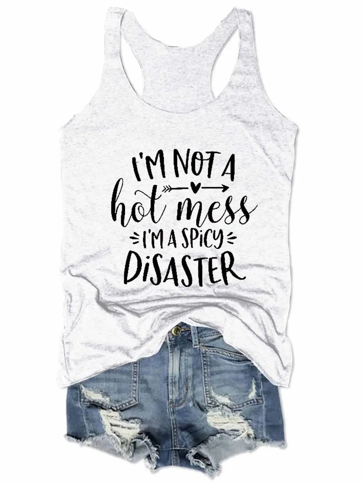 

I'm Not A Hot Mess Women Tank Top