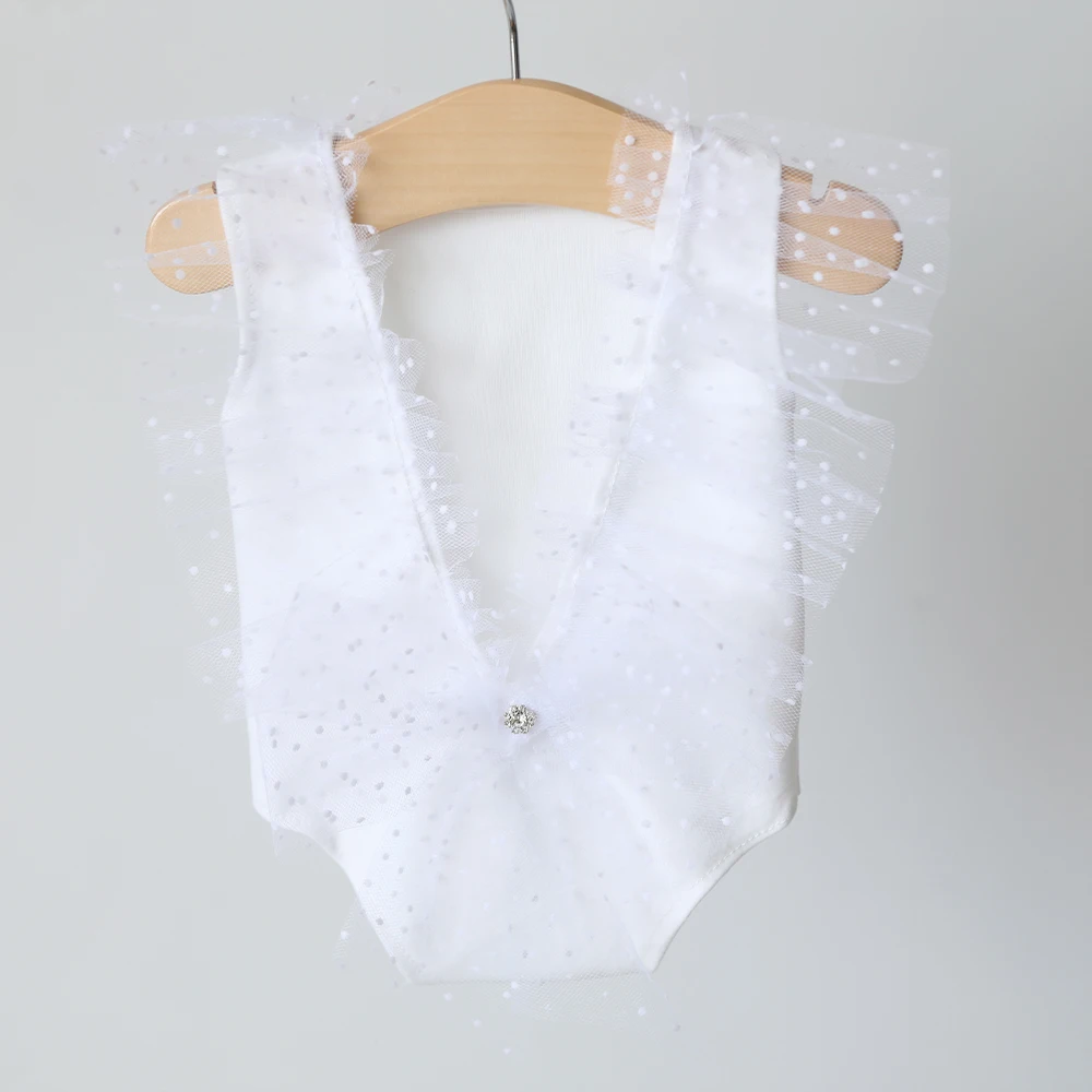 Кружевной наряд для фотосъемки новорожденных реквизит съемки детей повязка на