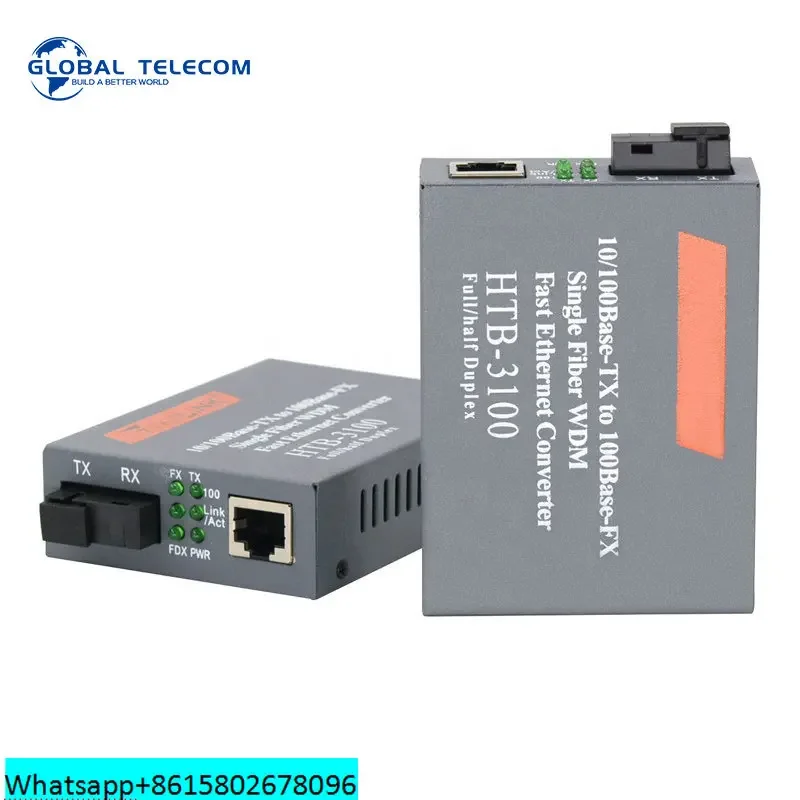 Ethernet-медиа-конвертер 2 порта 4 RJ45 A/B