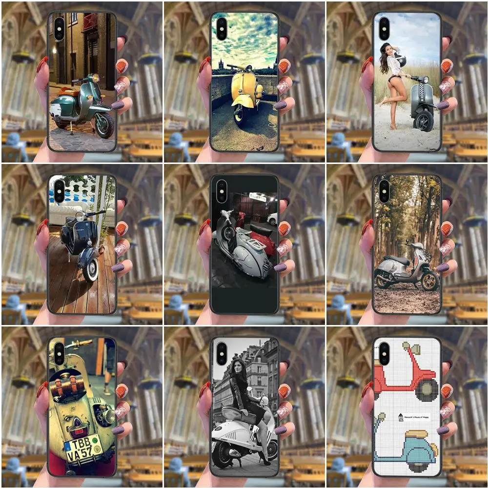 Женский скутер Coque для Samsung Galaxy G313 Grand I9082 Prime Note 8 9 10 20 Lite Plus Pro Ultra Go Cheap | Мобильные