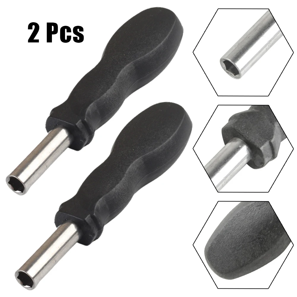 

2pcs Screwdriver Handle 113mm Multi-function Screwdriver Bit Holder Adapter Tool For 1/4" (6.35mm) Hex Shank Bits