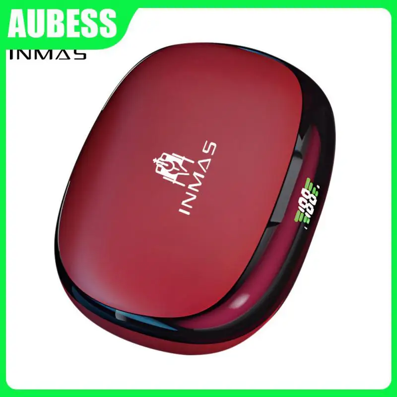 

Voice Assiatant Ear Headset Digital Display Touch Control Wired Earbud Waterproof Stereo Headphones With Charging Case Headset