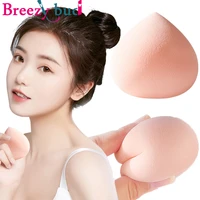 soft peach makeup sponge puff for foundation dry and wet cosmetic puff beauty makeup stuffed eggs make up sponge tools