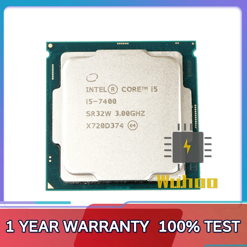 

Б/у процессор Intel Core i5 7400 3,0 ГГц четырехъядерный четырехпоточный Процессор 6 Мб 65 Вт LGA 1151