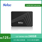 Жесткий диск Netac SSD 1 ТБ 240 ГБ SSD SATA 120 ГБ 480 ГБ ssd 128 ГБ 256 ГБ 512 ТБ 360 Гб hdd Внутренний твердотельный диск для ноутбука и ПК
