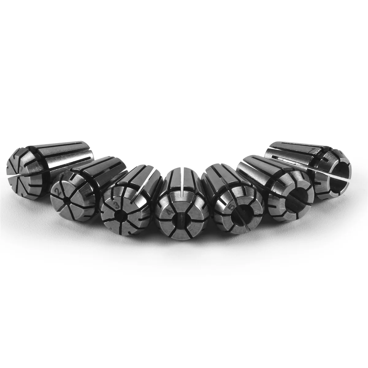 

ETRТ пружинные цанги ER11 1-7 мм набор из 7 штук