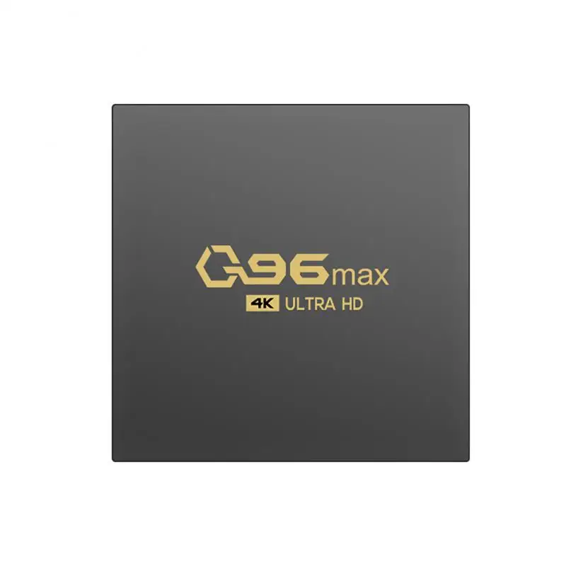 Оригинальная ТВ-приставка Q96 Max, 4K HDR, Android TV 8,1, Ultra HD, 2 ГБ, 8 ГБ, Wi-Fi, Google Cast, Netflix, ТВ-приставка IPTV, ТВ-приставка, 4 медиаплеера (art.: 3920be52fa83a) - 3920be52fa83a