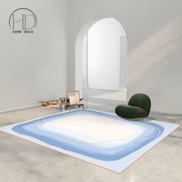 gradient carpet bedroom bedside carpet living room coffee table carpet minimalist light luxury full master bedroom floor mat