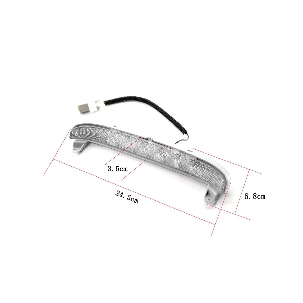 Автомобильный 3-й тормоз с высоким креплением задняя лампа для Honda Civic EX Coupe 2006-2011
