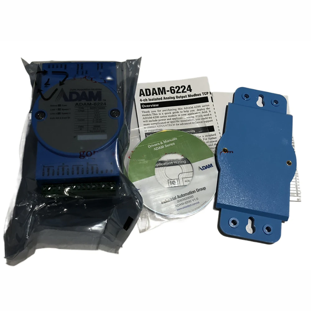 Для Advantech ADAM-6224-AE поддерживает четыре изолированных аналоговых модуля вывода