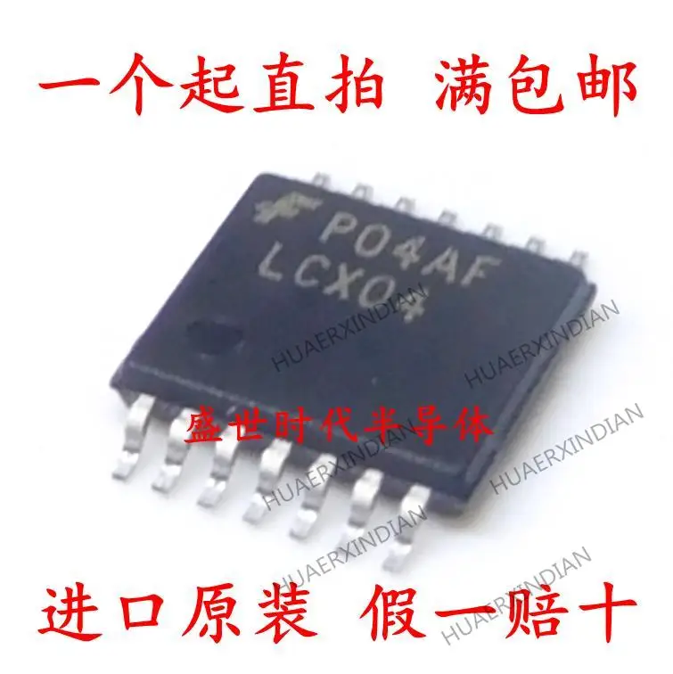 

10 шт. новый оригинальный 74LCX04MTCX LCX04 TSSOP-14 IC