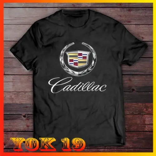 

NEW CADILLAC Logo Tee TSHIRT Size S-3XL