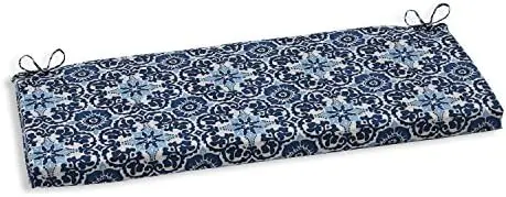 

Outdoor/Indoor Throw Pillows, 18.5" x 18.5", Woodblock Prism Blue, 2 Count