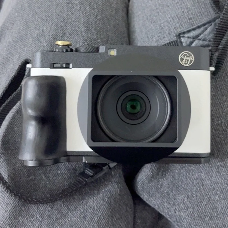 Алюминиевая металлическая квадратная бленда для объектива Fujifilm Fujinon XF27mm F/2,8 R WR X Series для XE4 XH2 XT4 XS10 XT5
