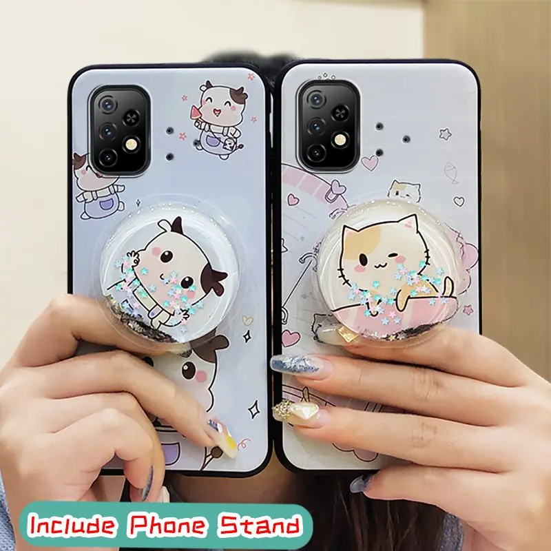 for girls anti knock phone case for umidigi bison x10 for woman shockproof silicone glisten free global shipping