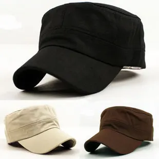 

Men's Army Flat Top Baseball Caps for Women Military Solid Kpop Summer Snapback Caps Cotton Outdoor Sports Sun Visor Dad Hat