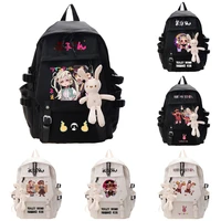 new toilet bound jibaku shounen hanako kun backpack backpack teenagers schoolbag cosplay fashion boys girls shoulder travel bags