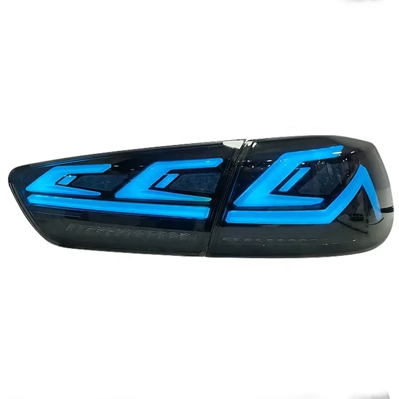 Для Mitsubishi Lancer EX EVO RGB Start up Полный задний фонарь 2007-2018 светодиодный Magic LED Running Turn
