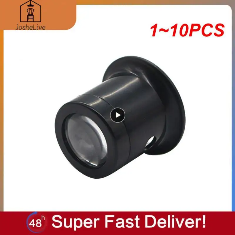 

1~10PCS 5X 10X 15X 20X Jewelers Watch Magnifier Tool Eye Loupe Loop Magnifier Magnifying Glass Watchmakers Jewelry Tools